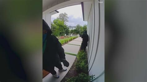 Home burglaries caught on camera amid rise in Encino thefts