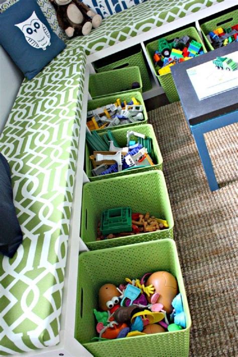 Home decor: Storage solutions for all those toys and baby equipment