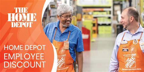 Home depot employee discount. Nov 15, 2021 ... I'll walk you over to the checkout to let the cashier know. . Thanks now. . Your miles may vary depending on your home depot store associates ... 
