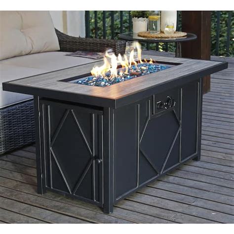 Home depot fire pit gas.  Get free shipping on qualified Propane, Rectangular Gas Fire Pi...