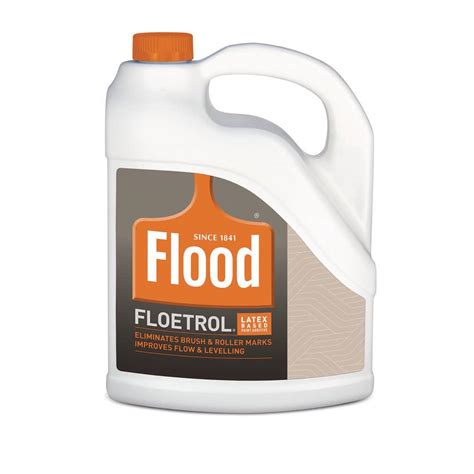 Flood Penetrol Paint Conditioner Sds Home Depot. Floetrol Acrylic Paint Conditioner. One quart Penetrol yields 10 / 3 oz. A classic finish for natural wood to seal and protect it. Application for use with 1 gallon Outlast Q8 Log Oil. Use with oil or alkyd paints. Levels the finish without cutting the paint. Flood Floetrol Latex Paint .... 
