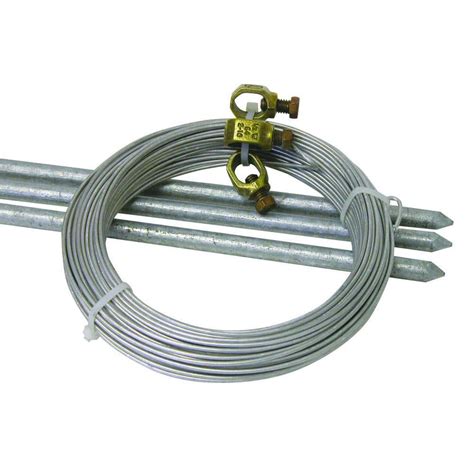 The Halex 1/2 in. - 1 in. Ground Clamp is a bronze fitting that secures grounding wire to a 1/2 in. - 1 in. pipe. The clamp can be used for direct burial and fits bare copper grounding wire sizes #10 - #2 American wire gauge (AWG) inclusive. This ground clamp is ….