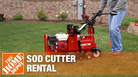 Home depot rental sod cutter. Description Model # SC-18HD. Classen sod cutters deliver the precise cut you need. Whether your project is relocating or repositioning sod, expanding or establishing flower beds, or creating walkways and patios, Classen Sod Cutters get the job done fast! 