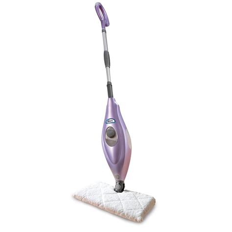The Shark Steam & Scrub with Steam Blaster The Shark Steam & Scrub with Steam Blaster Technology scrubbing and sanitizing* steam mop gently scrubs and sanitizes* all at once. The combination of steam and rotating pads delivers up to 3x better stuck-on stain removal vs. traditional steam mops** while providing chemical-free sanitization*.. 