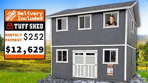 Home depot tiny house dollar16 000. Home Depot offers an array of tiny homes ranging from $11,000 to $47,000, according to its website. They are mostly intended as backyard storages and studios and lounges. 