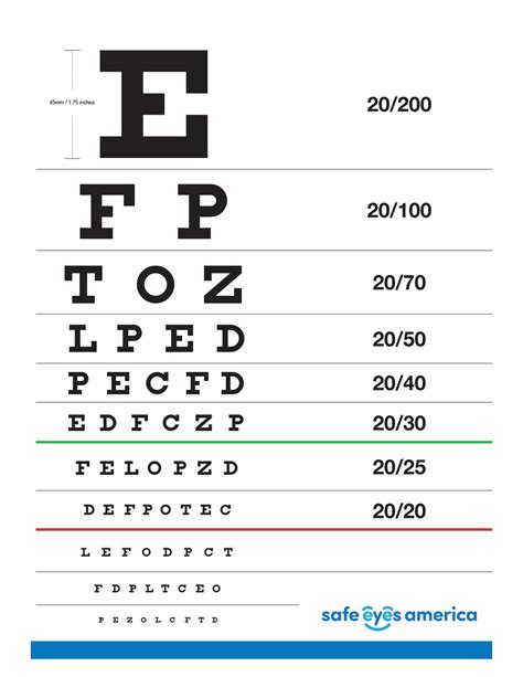 Home eye test. Find a Doctor. Searching for a free eye chart to test your vision at home? Here you'll find a free downloadable vision chart with instructions. Provided by Vision Source. 