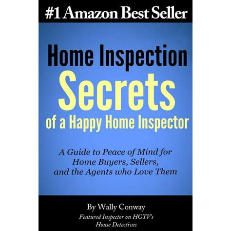 Home inspection secrets of a happy home inspector a guide to peace of mind for home buyers sellers and the. - Manual filmadora sony handycam dcr sr68.