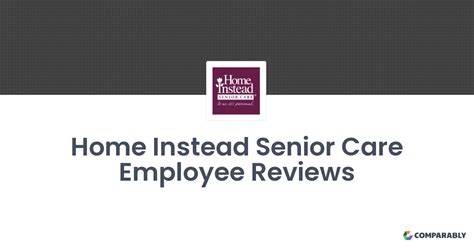 Home instead employee reviews. Things To Know About Home instead employee reviews. 