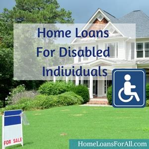 Home loans for disabled people. Things To Know About Home loans for disabled people. 