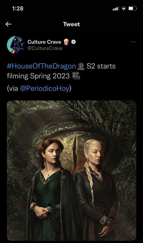 Home of the Dragon Season 2 filming begins in Spring 2023 on the newest