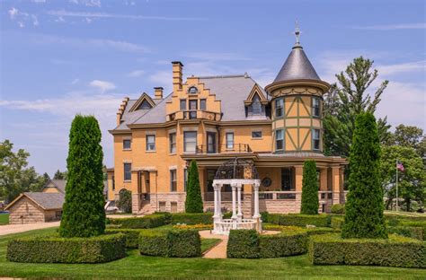 Home or amusement park? Historic 19th-century estate hits the market in Lexington, Illinois
