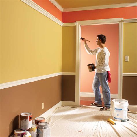 Home painting. Understand what to expect and what to look for in a pro. Look at paint types, prices and costs. Interior home painting costs $1,000-$2,800; Exterior painting costs $1,700-$4,100; Painting a ceiling costs $150-$350; Painting cabinets costs $350-$1,200; Trim painting costs $500-$1,500; Calculate paint coverage; Call pros for site inspections and ... 