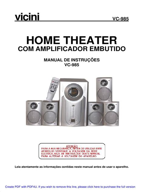 Home theater vicini vc 981 manual. - Lexmark x7170 user guide error 1203.