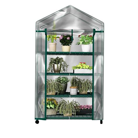 Home-Complete Mini Greenhouse-4-Tier Indoor Outdoor Sturdy …