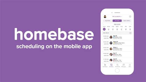Homebase schedule login. Jul 9, 2020 · Save time and keep your team in sync with our employee scheduling app!Your scheduling app should help you run your small business in an efficient and easy wa... 