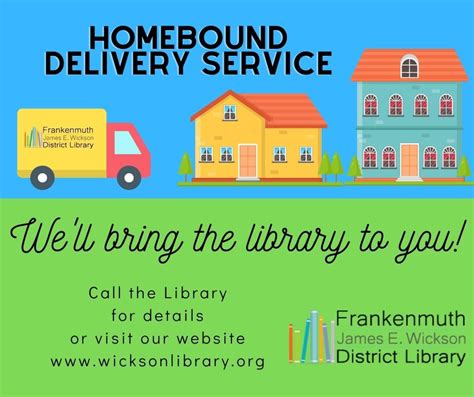 Homebound Delivery Blackstone Public Library