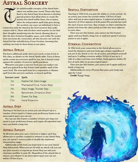 Homebrew Feedback - Homebrew & House Rules - Dungeons & Dragons ...