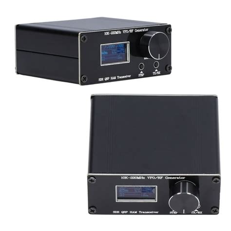 Homebrew qrp transceiver.  For use as a simple RF/Clock generator for calibrati...