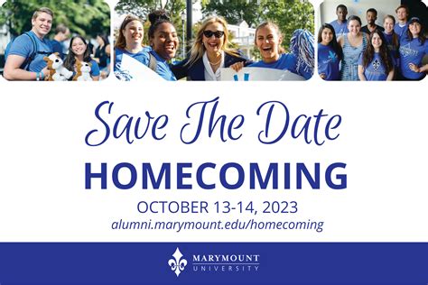 Homecoming Weekend Registration - Marymount University