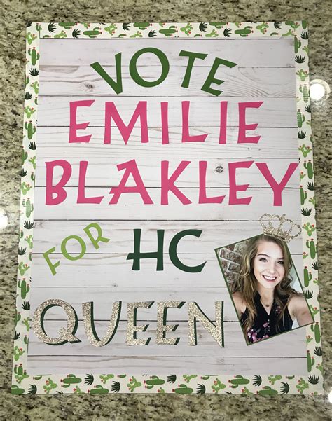 Check out our homecoming queen campaign poster selection for the very best in unique or custom, handmade pieces from our templates shops.. 