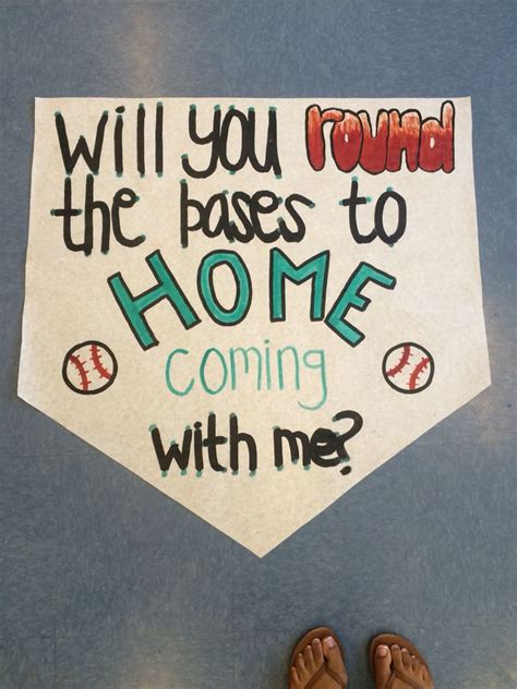 Homecoming poster ideas baseball. Check out our homecoming ask posters selection for the very best in unique or custom, handmade pieces from our templates shops. ... Digital Homecoming Ask Idea, Digital Homerun Baseball Prom sign, Print Winter Formal Poster, School Dance Sign,310 ... Will you go to Homecoming with me sign, Printable Homecoming Poster, Homecoming … 