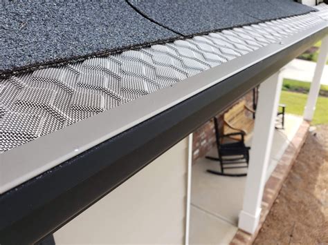 Homecraft gutter protection. HomeCraft Gutter Protection uses a 304 marine-grade stainless steel micro-mesh guard with a raised diamond pattern. It has a powder-coated aluminum body with no substructure, allowing it to adhere ... 