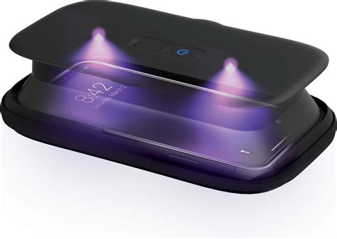 Homedics draagbare UV ontsmetter voor smartphone - U...