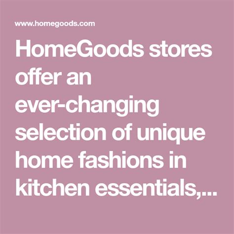 In today’s digital age, online shopping has become the go-to method for purchasing everything from clothing to electronics. And when it comes to outdoor gear and equipment, there’s.... Homegoods online shopping