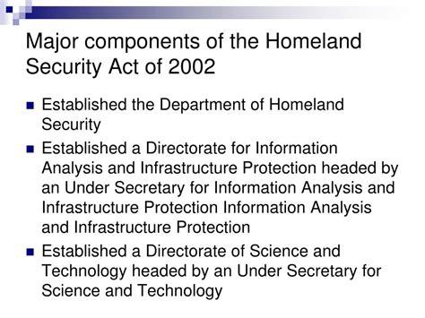 Homeland Security Act - Nederlands definitie, grammatica, …