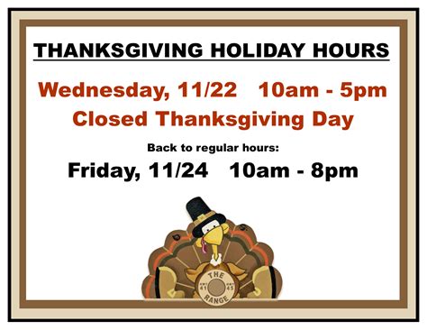 Homeland thanksgiving hours. Fairway: Most stores will be open from 7 a.m. until 11 p.m. Food Lion: Most locations will have regular hours on Thanksgiving, however, this may change with some locations so make sure to check ... 