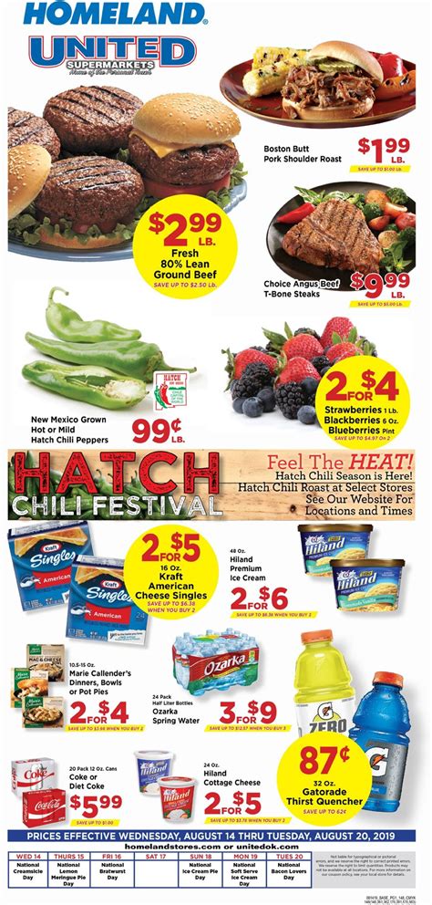 #5637, Valid from 6-21-23 to 6-27-23 only at Jay, Pryor or Stillwater Homeland stores, and the El Reno United. Limit one like coupon per customer or family. Subject to state and local taxes.. 