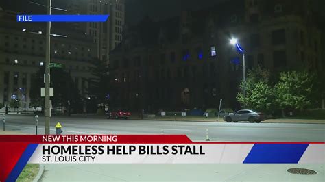 Homeless help bills stall in St. Louis City
