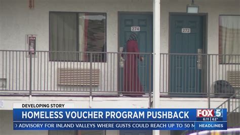 Homeless voucher program receives pushback after arrests
