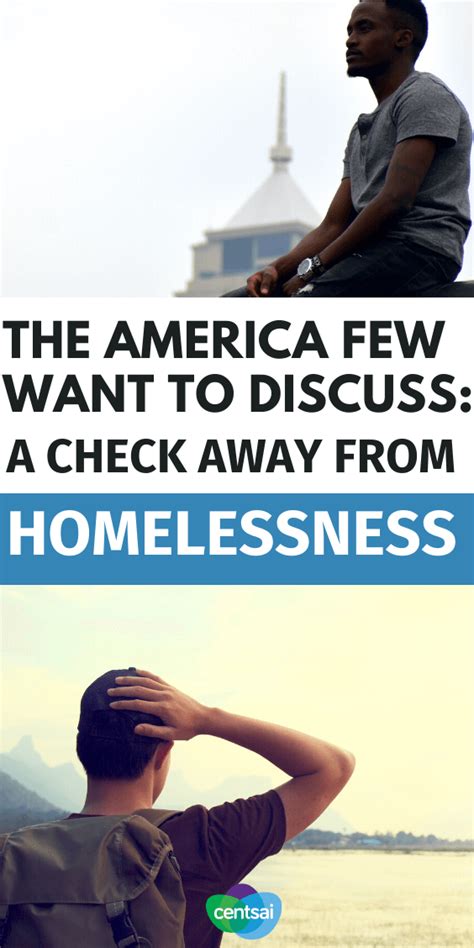 Homelessness: A Paycheck Away for Most Americans I CentSai