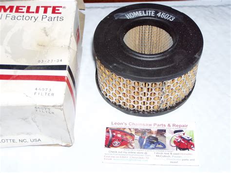 Homelite Air Filter # 00934 fits HT series hedge trimmer