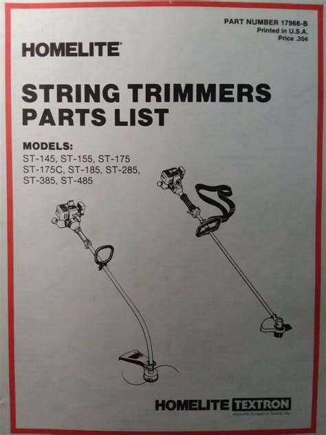 Homelite string trimmer st 145 manual. - 2003 mercedes benz clk class clk55 amg coupe owners manual.