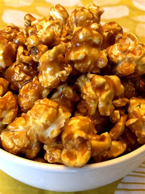 Homemade Caramel Popcorn Recipe (no corn syrup)