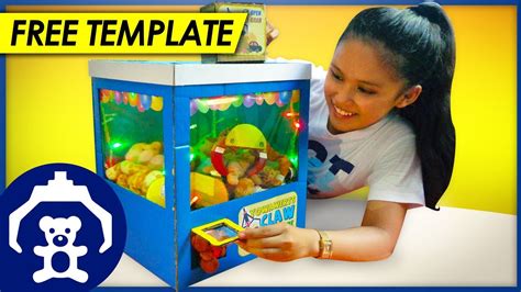 Homemade Claw Machine from Cardboard How To Make this Easy DIY Craft