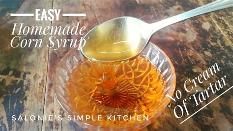 Homemade Corn Syrup Substitute With No Cream Of Tartar