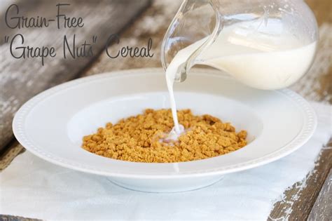 Homemade Grape Nuts Cereal Recipe - Deliciously Organic