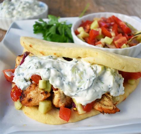 Homemade Greek Chicken Gyro Recipe - The …