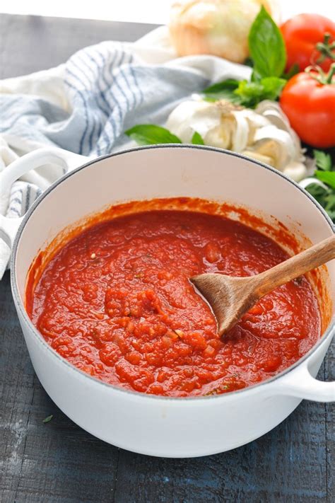 Homemade Marinara Sauce Recipe — The Mom 100