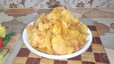 Homemade Potato Chips Without The Hassle Of Sun Drying.