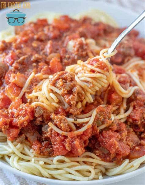 Homemade Spaghetti Sauce with Ground Beef