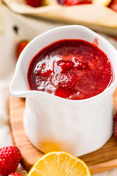 Homemade Strawberry Sauce Recipe - The View …