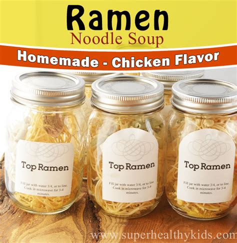 Homemade Top Ramen Recipe {Low Sodium} - Super Healthy Kids