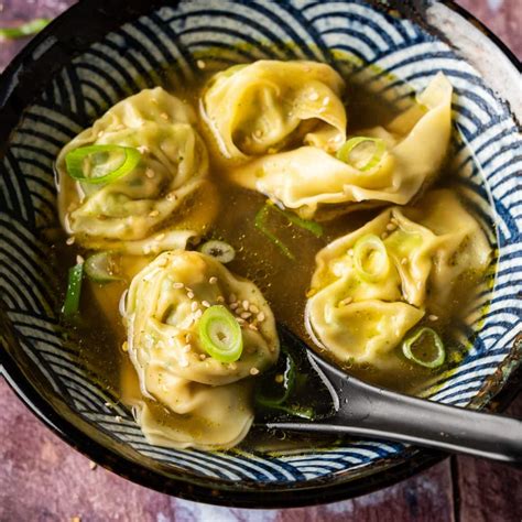 Homemade Wonton Soup - Brooklyn Farm Girl