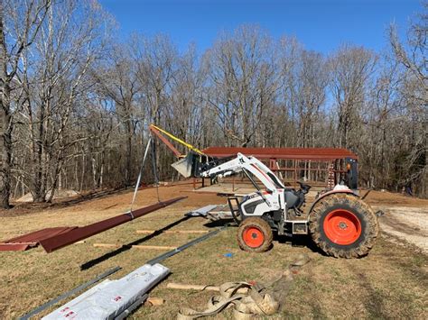 Here is a simple boom pole for a tractor. Most boom poles are all rigid mounted and do not have high lifting capabilities. This one works like a basic...