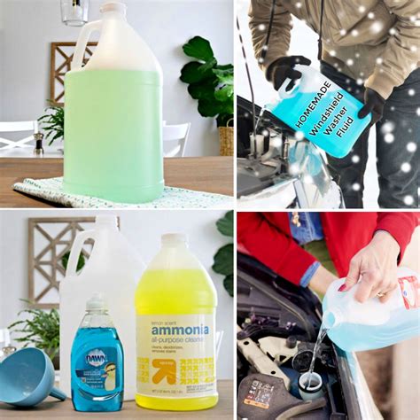 Ammonia-Based DIY Car Windshield Cleaner. Another wonderful DIY windshield washer fluid recipe includes creating an …. 