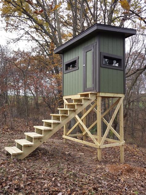 FULL PLANS at: http://myoutdoorplans.com/hunting/deer-blind-plans-4x6/ SUBSCRIBE for a new DIY video every single week! If you want to learn more on how t.... 